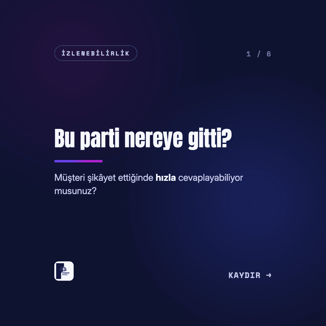 Bu Parti Nereye Gitti? Üretimde Lot ve Seri İzlenebilirliği